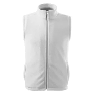 Unisex jopič iz flisa - Bela