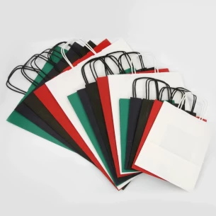 Darilni paket A5 Barvna torba - zelena