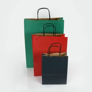 Darilni paket A5 Barvna torba - bela