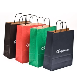 Darilni paket A3 Barvna torba - bela