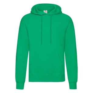 Mikina s kapuco FOTL - Zelena