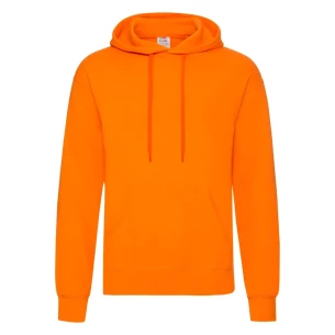 Mikina s kapuco FOTL - oranžna