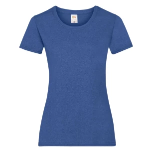 Majica FOTL Lady-Fit ValueWeight T-Shirt - Blue Melange