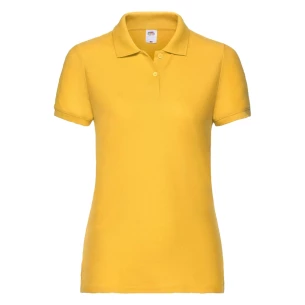 Ženska polo majica 65-35 - Temno rumena
