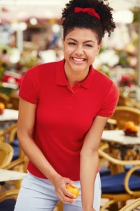 Ženska polo majica 65-35 - modra