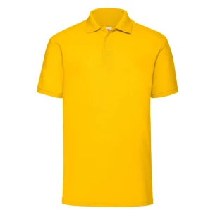 Moška polo majica 65-35 - Temno rumena