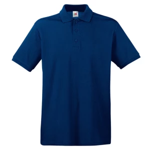 Polo majica Fruit Of The Loom Premium - siva