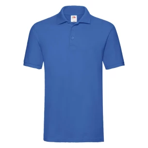 Polo majica Fruit Of The Loom Premium - modra