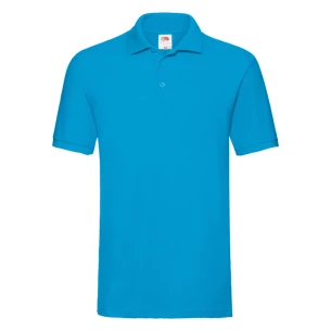 Polo majica Fruit Of The Loom Premium - svetlo modra