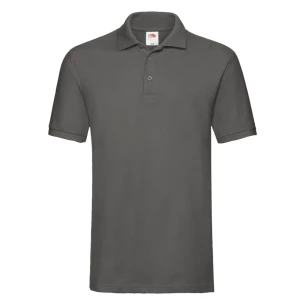 Polo majica Fruit Of The Loom Premium - Graphite