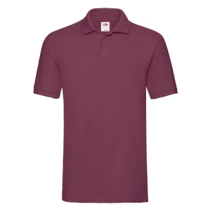 Polo majica Fruit Of The Loom Premium - Burgundija