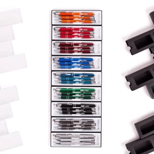 Komplet peres in svinčnikov Cosmo - rdeč