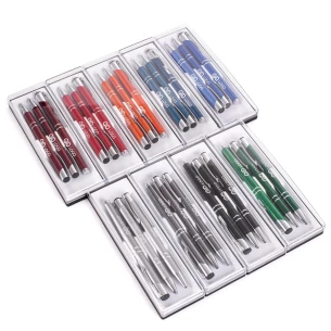 Komplet peres in svinčnikov Cosmo - rdeč